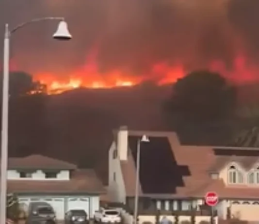 Mapaminsalang wildfire, nairehistro sa Southern California