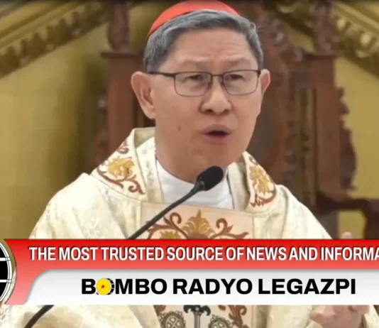 Cardinal Tagle, pinangunahan ang Solemn Jubilee Mass sa Albay kaugnay ng ika-75 taong anibersaryo ng Diocese of Legazpi