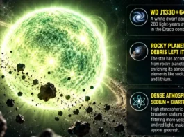 Astronomers sa England, natuklasan an kaenot-enoting green star kalawakan