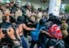 Indonesian students, nagprotesta mapadapit sa naglalalang haze; kataning na nacion sa Southeast Asia, apektado