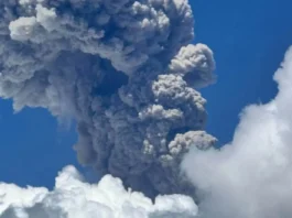 Camalig, Albay nagpoon na mag-ebakwar kan 205 residente makalihis an pagtuga nin abo kan Mayon