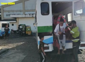 Labi sa 800 residente sa Tabaco City, kaibanan sa mga ipig-ebakwar huli sa Mayon unrest