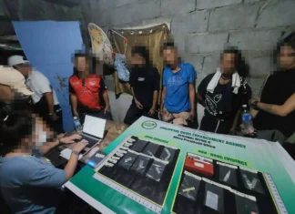 Drug den, nasakyada sa Legazpi City; apat, arestado