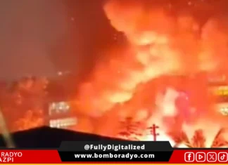 Sunog sa Davao City ngayong gabi, umabot na sa 3rd alarm – report