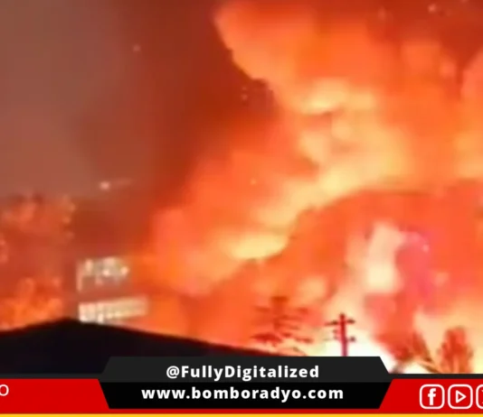 Sunog sa Davao City ngayong gabi, umabot na sa 3rd alarm – report