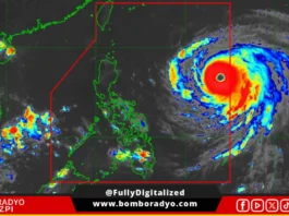 Super Typhoon Rosal, bahagyang nagkusog; Wind Signal No. 1 nakabandera na sa nagkapirang lugar