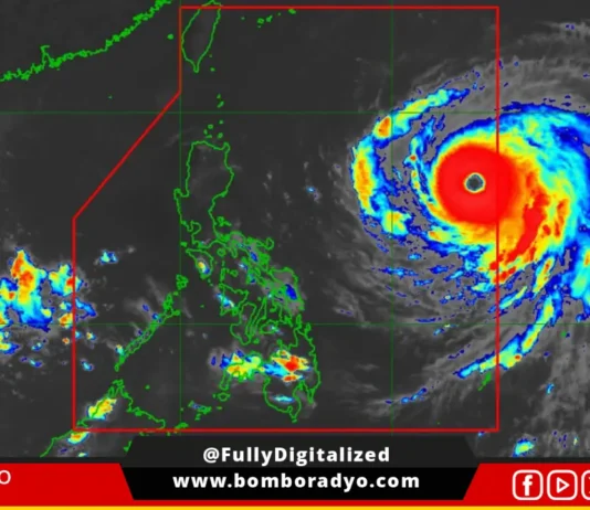 Super Typhoon Rosal, bahagyang nagkusog; Wind Signal No. 1 nakabandera na sa nagkapirang lugar