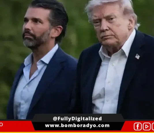 Trump Jr, dae uyon sa ama sa paglalansar nin mga pag-atake sa Iran