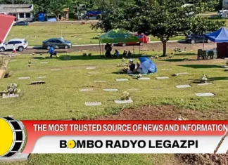 Envitonmental group nagpagirumdom sa pagmamantenir kan kalinigan sa mga sementeryo katakod kan Undas
