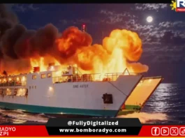 Aktuwal na pagkasulo kan MV June Aster sa Coron, Palawan, ipinahiling kan BFP sa paagi kan AI re-enactment