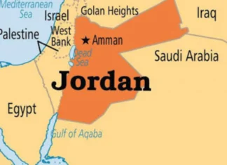 9 gadan sa pambabadil sa sarong simbahan sa Jordan