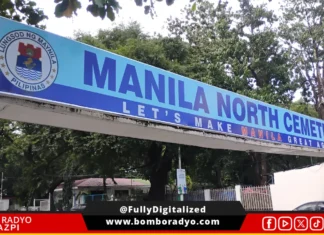 Nagkapirang pamilya, atab na nagdalaw sa Manila North Cemetery komo preparasyon sa Undas