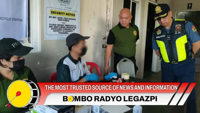 random drug testing in Legazpi City Terminal
