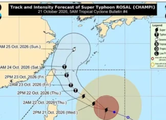 Super Typhoon Rosal, Lalo Pang Nagkusog; Signal No. 1, Ipigtaas na sa Nagkapirang Lugar