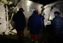 16 nagadan sa pag-tama kan Magnitude 7 na linog sa Tibet