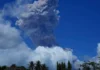 Alert level 3, itinaas sa Bulkang Mayon kasunod kan eruption ngoniang aldaw