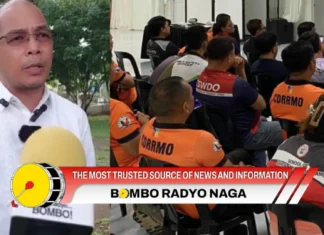 CDRRMO-Naga, Binabantayan an posibleng paglubog kan daga asin sitwasyon sa mga Evacuation Center sa tahaw kan kalamidad