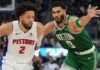 Pistons, binura an 22-point Deficit kan Boston; NBA Regular Season, nagpoon na