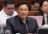 Sen. Ejercito, kinondenar an mga Pilipinong nagdedepensa sa China sa tahaw kan tensyon sa WPS
