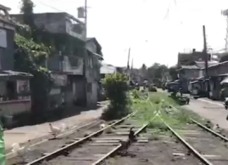 Barangay Triangulo na aantala an proyektong drainage nin huli sa mayong response an PNR sa request na patrabaho; nakalaan na budget ibabalyo sa ibang proyek