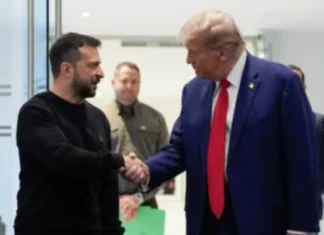 Trump, kinondenar an Ukraine huli sa padagos na pag-atake sa Russia