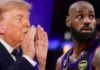 Trump, Naghagad nin Dispensa ki LeBron James Huli sa Pambabastos sa National Anthem