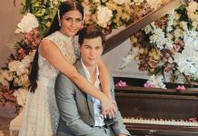 Prenup shoot ng Fil-Brit couple na si Phil at ex-gymnast, Filipino-themed Phil at fiancee
