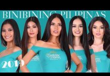 2019 Bb. Pilipinas candidates rumampa suot ang kanilang gumamela inspired off-shoulder dress bb pilipinas 2019