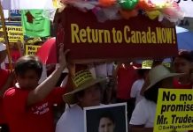 Basura mula Australia, pinababalik din ng Palasyo canada trash rally