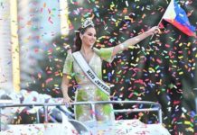 1 week bago Bb. Ph coronation: Catriona, ‘home sweet home’ uli Catriona parade