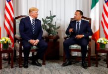Irish PM to Trump: We avoid border between us DONALD TRUMP IRELAND 2