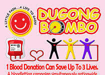 Bombo Radyo Koronadal nag-iisang media entity sa SulKud na pinarangalan ng Philippine Red Cross sa Dugong Bombo Dugong Bombo logo