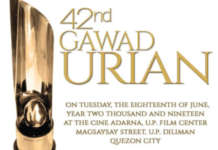Eddie Garcia at Nadine Lustre nanguna sa 42nd Gawad Urian GAWAD URIAN