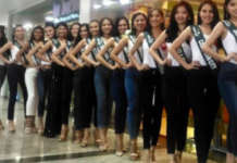 10 kandidata ng Miss Earth Philippines 2019 bumisita sa Camarines Sur Miss Earth Phils 2019
