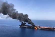 ‘US naglabas ng surveillance camera: Iran, nagpasabog sa 2 oil tankers’ oman tanker