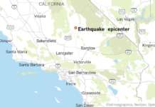 6.9 magnitude earthquake jolts Ridgecrest, California cali quake