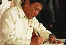 Duterte signs Student Fare Discount Act on public transpo du30 signing
