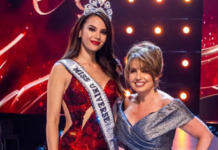 Catriona, ‘home for a new project’ bilang Miss Universe Catriona with MUO Pres Shugart