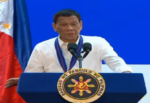 Police and military officers in business, STL operations? No problem – Duterte Duterte in PNP anniv