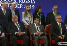 Duterte offers tax perks to Russian businessmen Duterte in PH Russia Forum.png