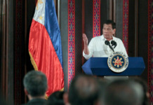 Duterte, ‘di matutuloy sa anibersaryo ng Boracay reopening duterte gestures
