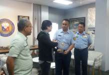 Ship captain receives recognition for saving the lives of his passengers MV Siargao Princess captain