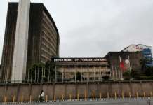 18 Pinoys sa abroad panibagong nadagdag sa COVID cases DFA building office