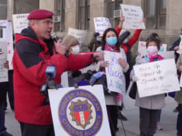 hate crime Anti asian rally new york