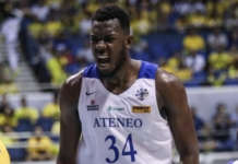 Ateneo center 6’10” Angelo Kouame, isa ng Filipino citizen Angelo Kouame