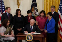 Pres. Biden pirmado na ang US anti-Asian hate crimes law anti asian hate law Biden harris lawmakers
