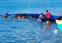 Bangka na may sakay na COVID-19 vaccines tumaob sa Quezon province ocas