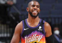 Phoenix Suns, isang panalo na lang para umusad sa NBA finals Chris paul Suns