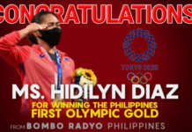 Finally, gold medal for the PH after 97-yrs: Hidilyn Diaz ginulat ang mundo hidilyn HD diaz olympics