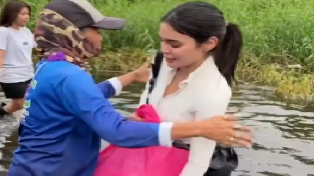 Ivana Alawi nagpaliwanag sa pamamahagi ng tulog sa gitna ng baha ...